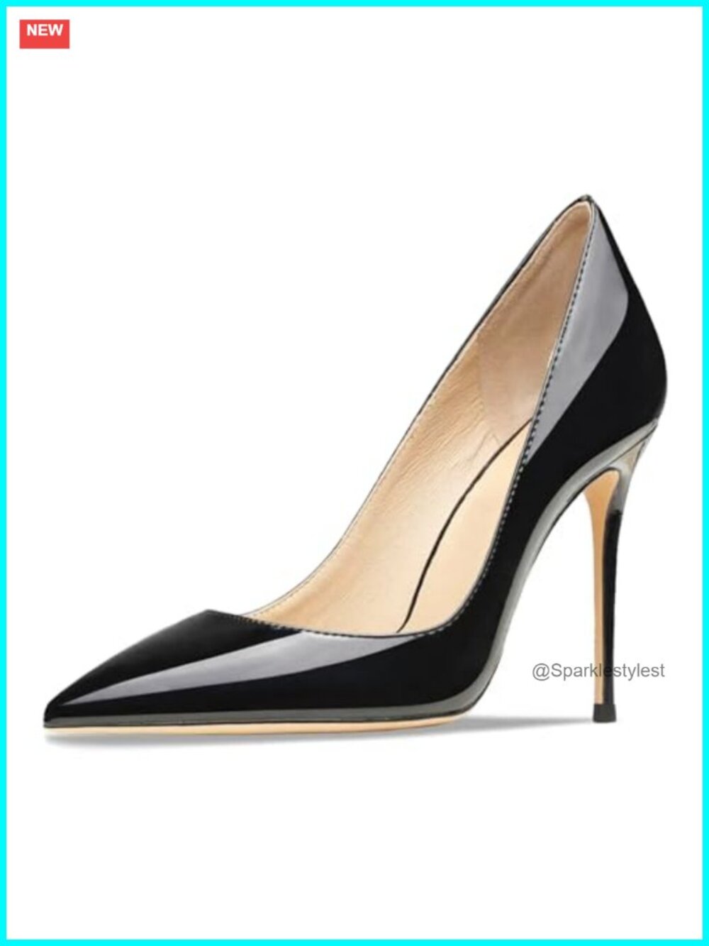 Women's Pointed Toe Stiletto Pumps High Heels Wedding Party Night Club Shoes